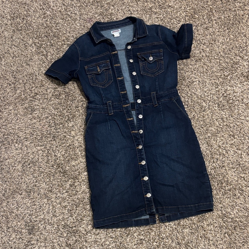 True Religion Dark Blue Denim Jacket
